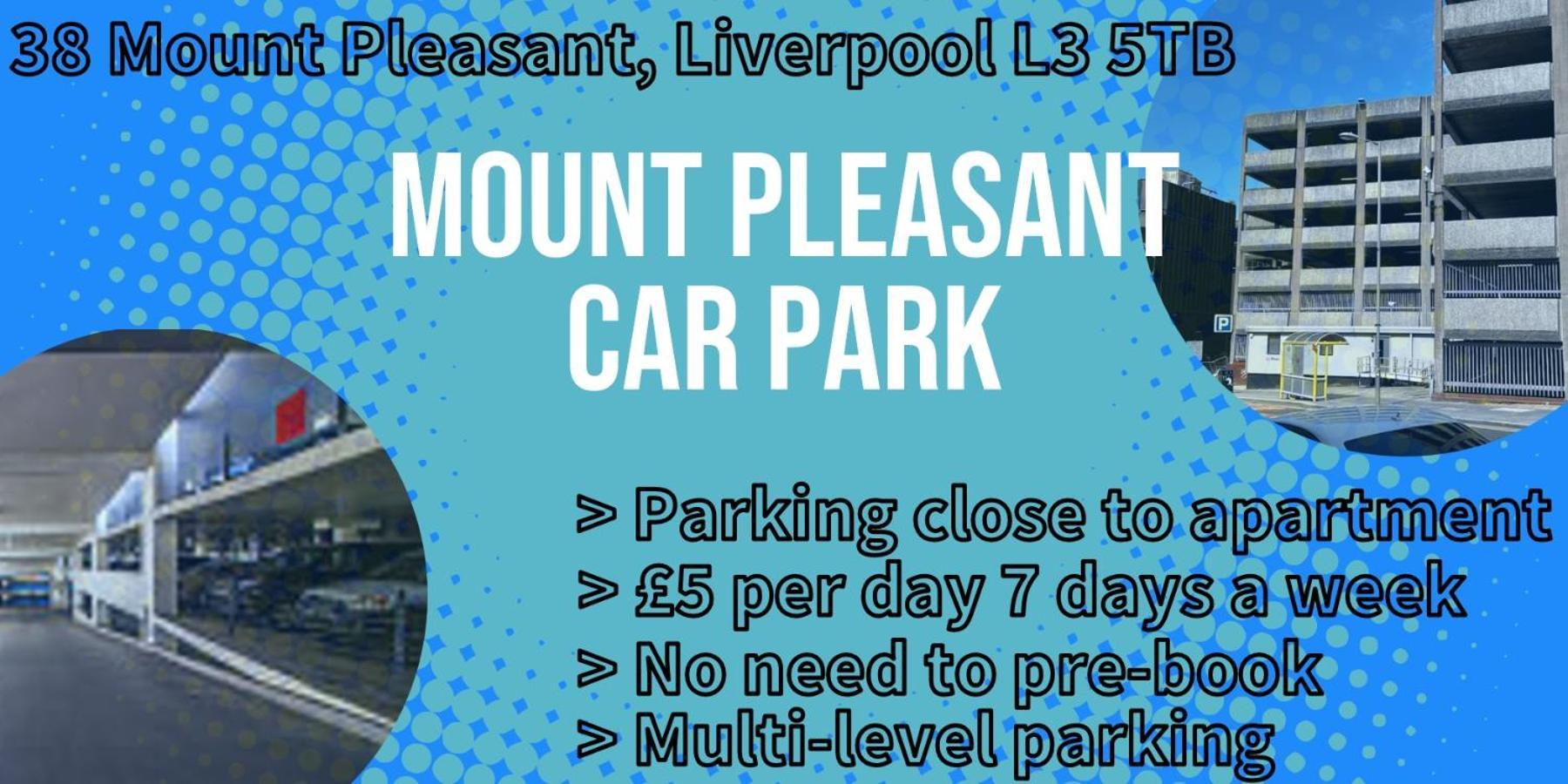 Sidemersey Livings- Convenient 1-Bedroom Flat With A View, Central Liverpool Exterior foto